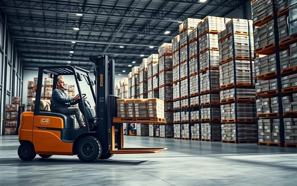 Aplicações de empilhadeiras elétricas em ambientes refrigerados