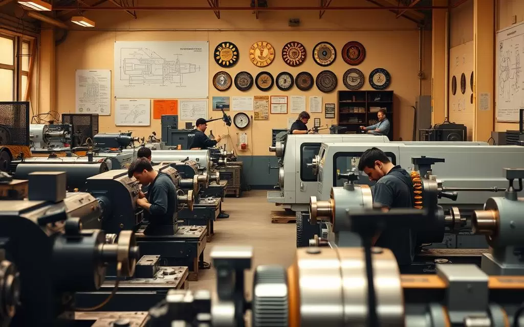 Fabricantes de torno nas Américas