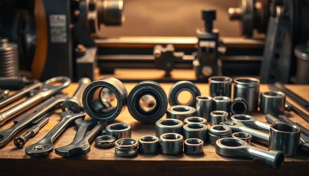 Ferramentas para troca de rolamentos