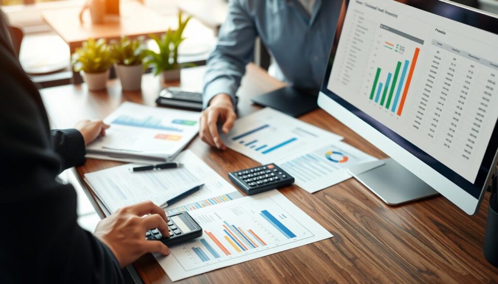 Gestão financeira de um restaurante self-service