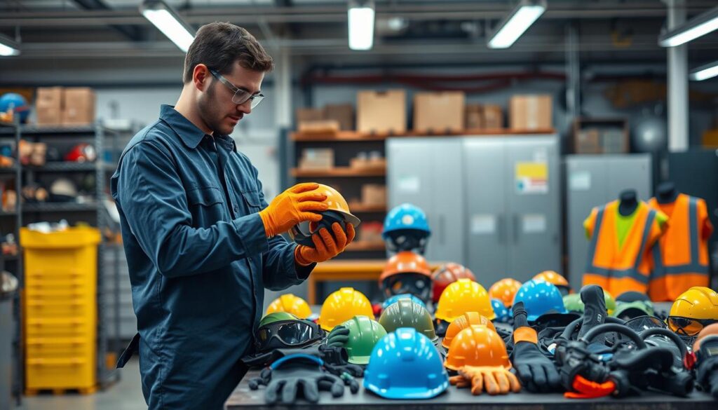 Manutenção de EPIs