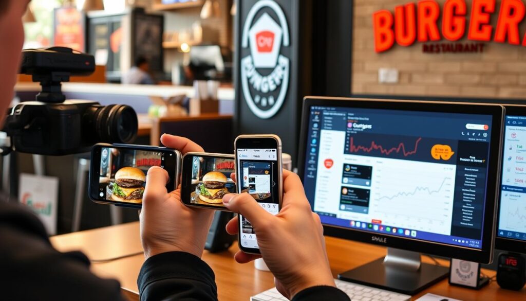 Marketing digital para hamburgueria nas redes sociais
