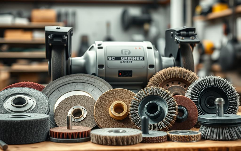 acessórios para esmeril