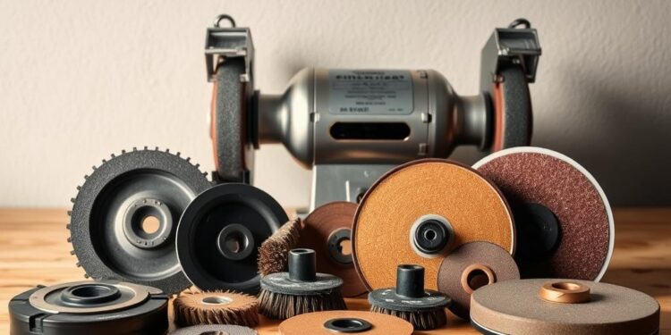 acessórios para esmeril