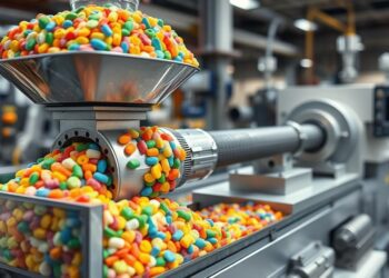 alimentação extrusora