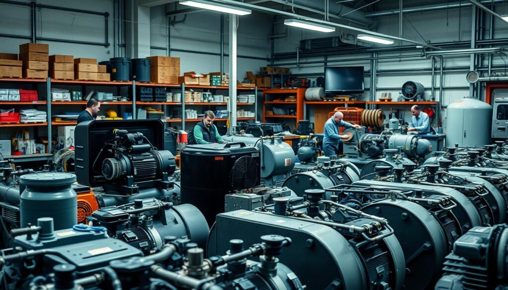aplicações de compressores
