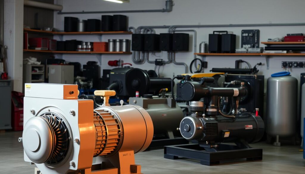 aplicações de compressores
