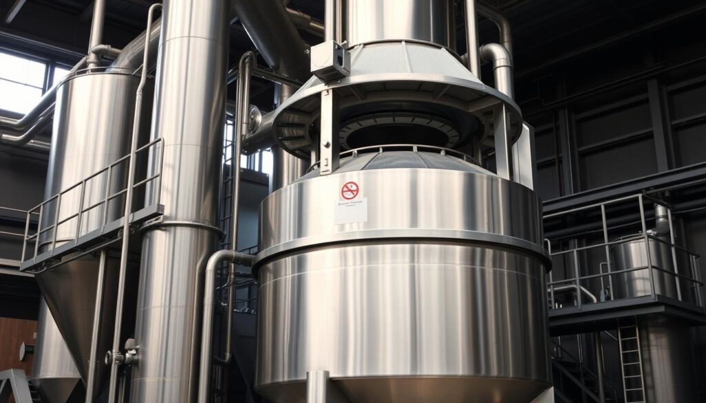 aplicações industriais cilindro misturador