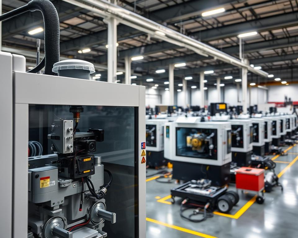 aplicações industriais de injetoras com servo motor