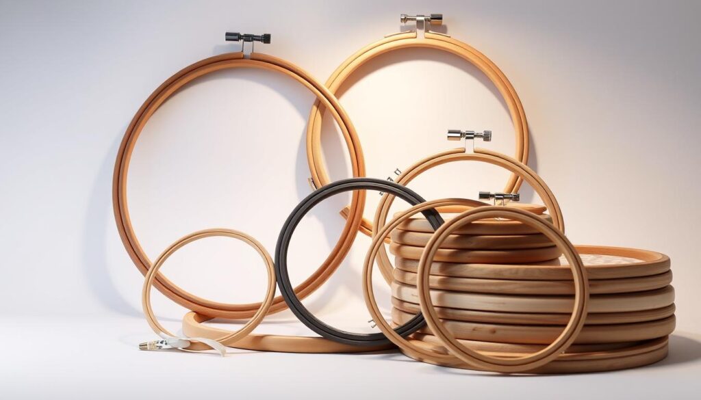 bastidores e aros para bordado profissional