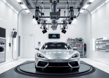 cabine de pintura automotiva