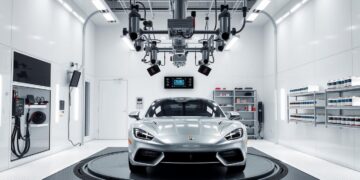 cabine de pintura automotiva