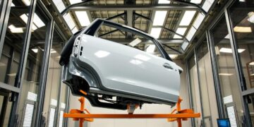 cabine de pintura industrial