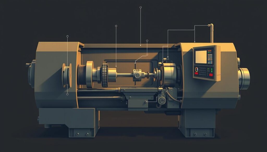 características de torno CNC