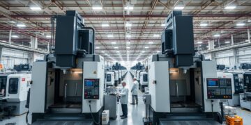 centro de usinagem vertical vs horizontal