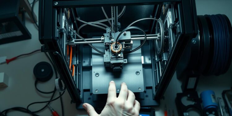 checklist manutenção impressora 3d