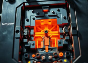 controle temperatura molde injetora