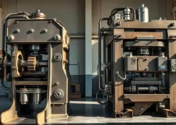 diferenca prensa excentrica vs hidraulica