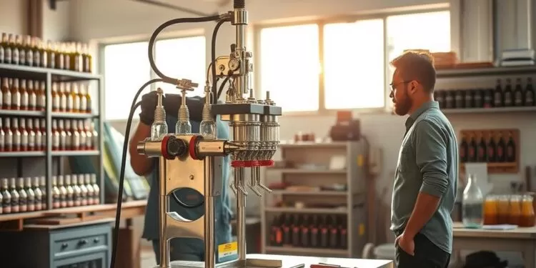 enchedora de garrafas