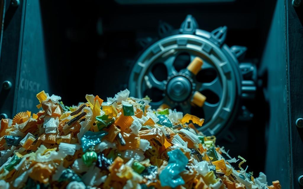 entupimentos em moinhos de plástico