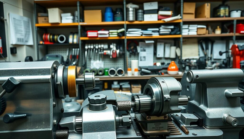 equipamentos de torno mecânico