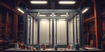 erros cabine de pintura