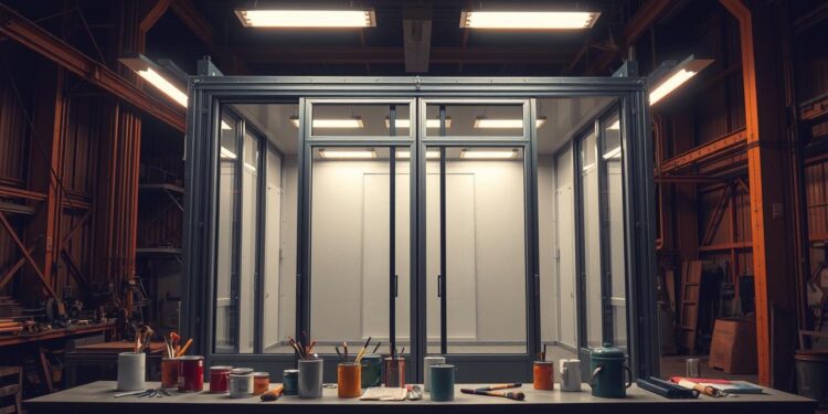 erros cabine de pintura