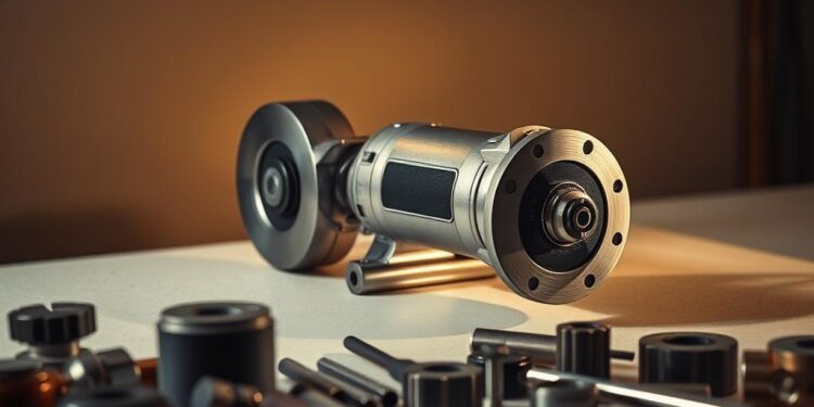 esmeril de alta rotação