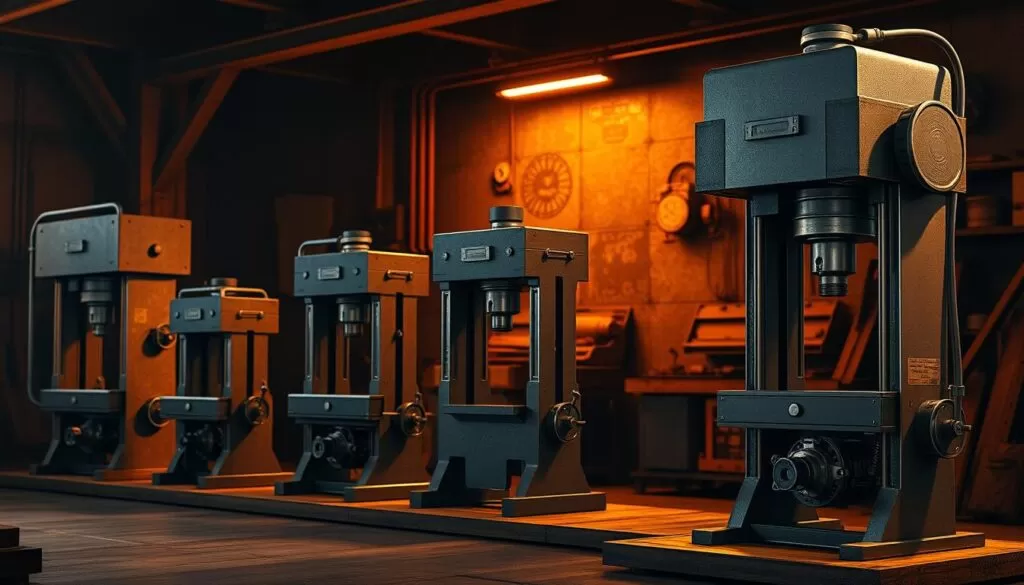 evolução da prensa excêntrica