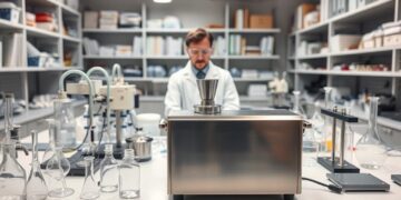 extrusora de laboratório