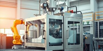 extrusora de plástico automática