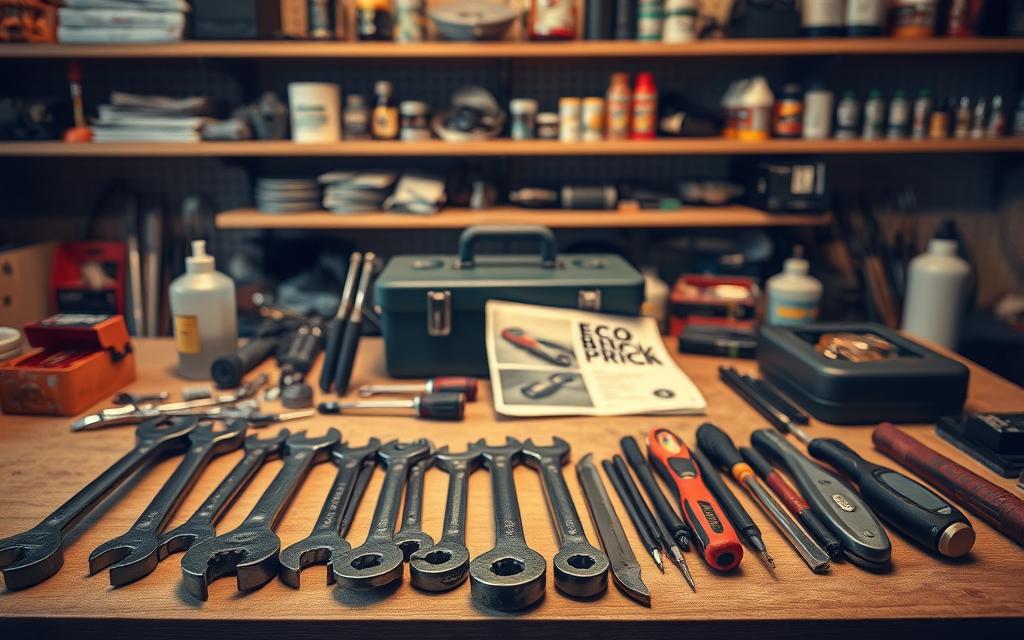 ferramentas necessárias para manutenção de máquina de tijolo ecológico