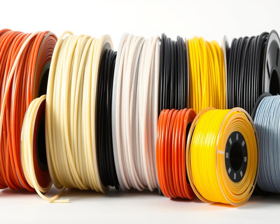 filamentos para impressora 3D