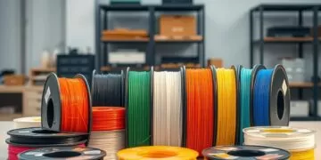 filamentos para impressora 3d