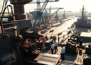 fresadora industria naval