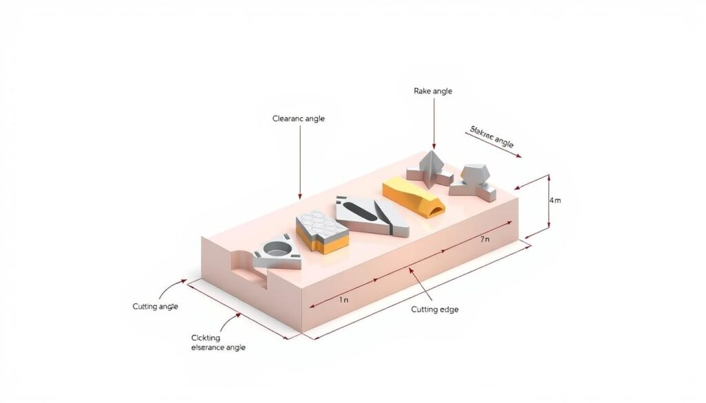 geometria de ferramentas para metais duros