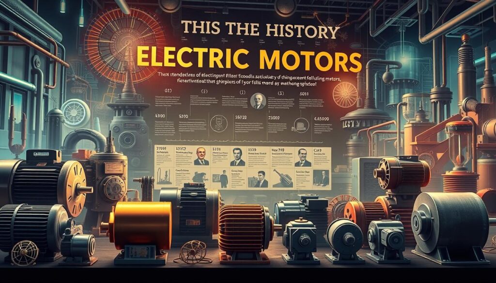história dos motores elétricos