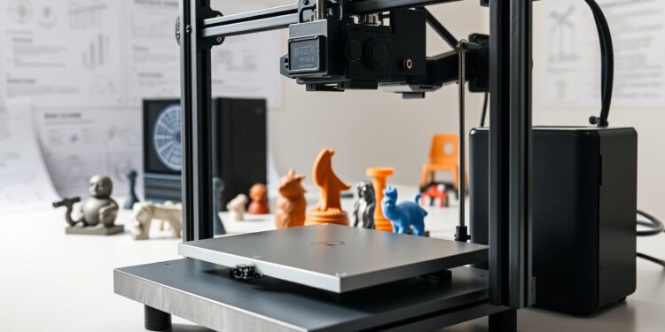 impressora 3d autonivelamento