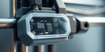 impressora 3d com sensor filamento