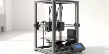 impressora 3d dupla extrusora