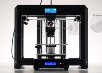 impressora 3d extrusora direta vs bowden