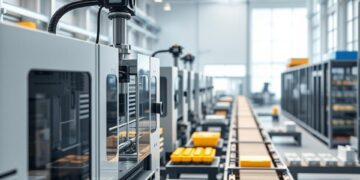 injetora com alimentação automática