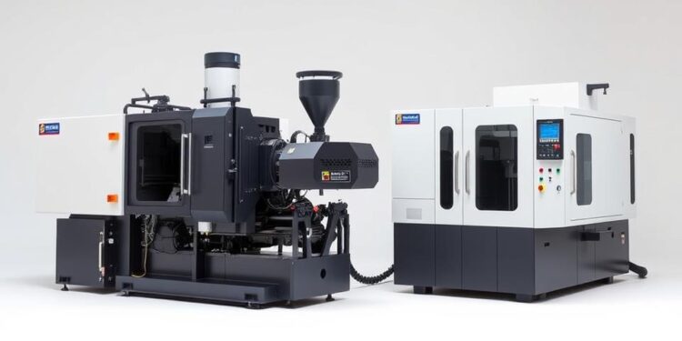 injetora hidráulica vs elétrica