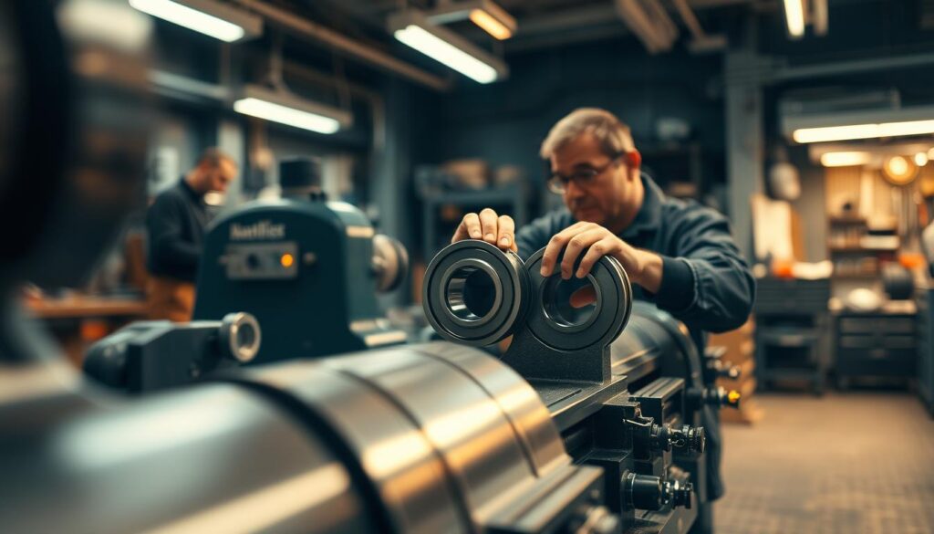 instalação de rolamentos