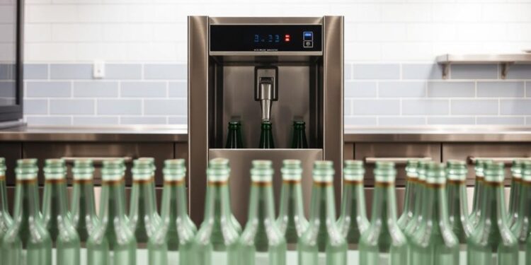 lavadora de garrafas