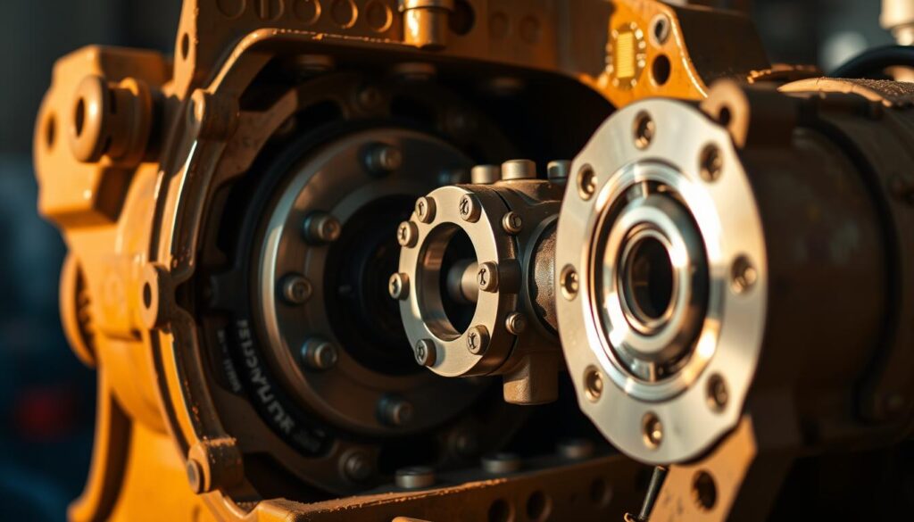 manutenção bomba hidráulica