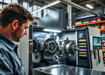 manutenção centro de usinagem