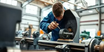 manutencao corretiva torno