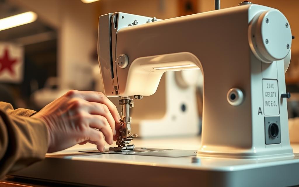 manutenção de máquina de costura