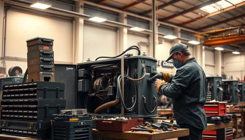 manutenção de máquinas de solda